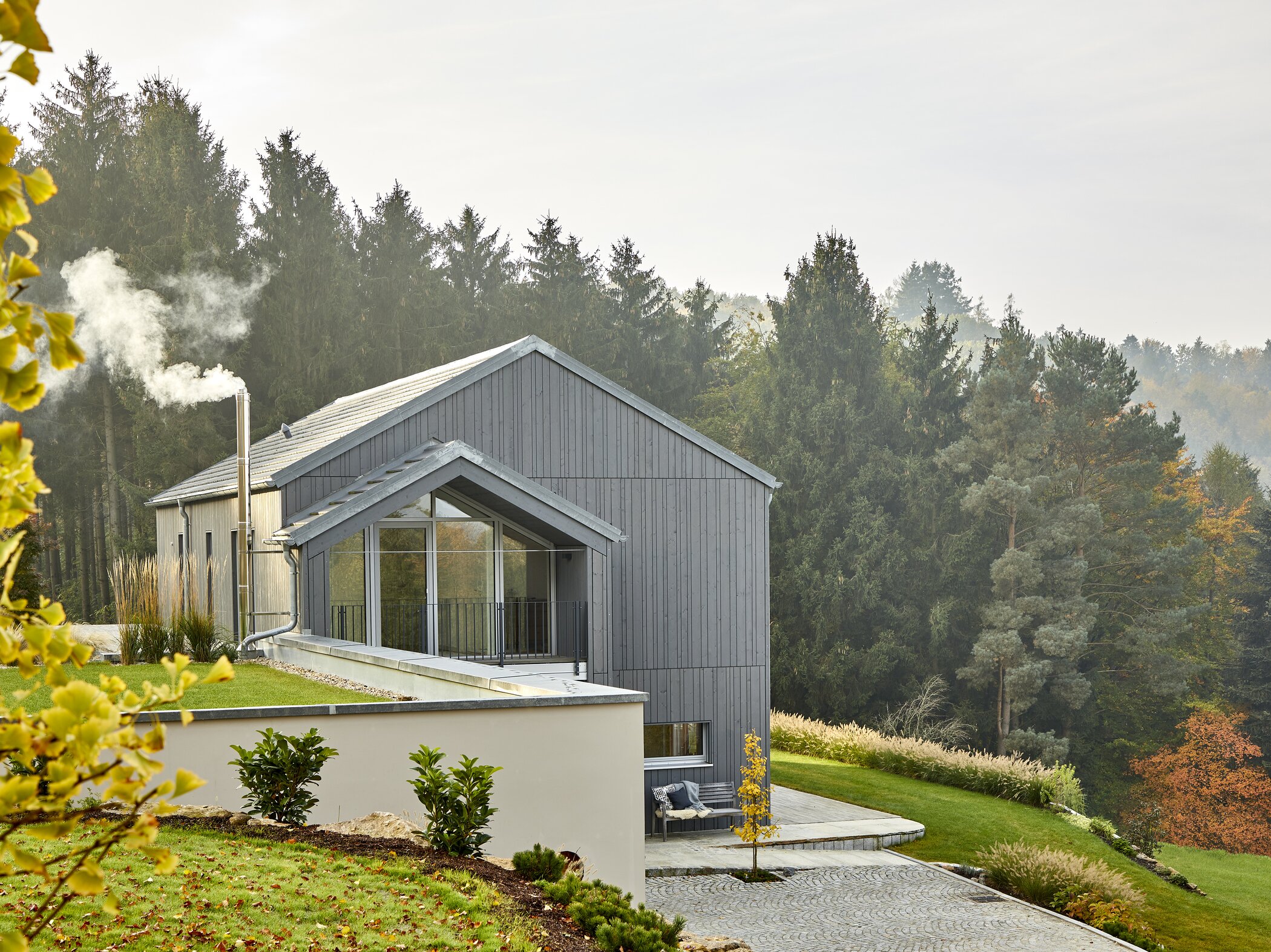 Haus Am Wald Naturverbundenes Designhaus Baufritz